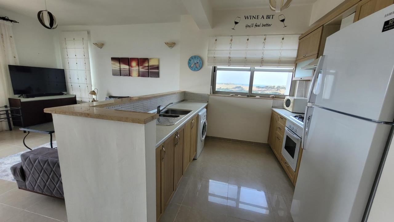 Sea And Mountain View Beachfront Penthouse Yali Exterior foto